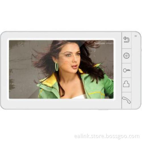 7\'\'color video door phone with home intercom system